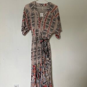 Free People wrap dress NEW WITH TAGS! Size S